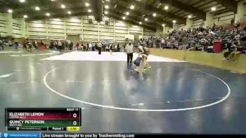 130 lbs Champ. Round 1 - Quincy Peterson, Westlake vs Elizabeth Lemon, Copper Hills