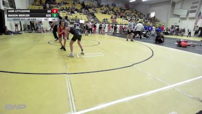 80 lbs Rr Rnd 2 - Jase Littlejohn, Grove vs Mason Mercer, Miami Wardogs