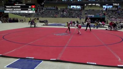120 lbs Quarterfinal - Bailey Fletcher, George Rogers Clark vs Brailey Jackson, Union County