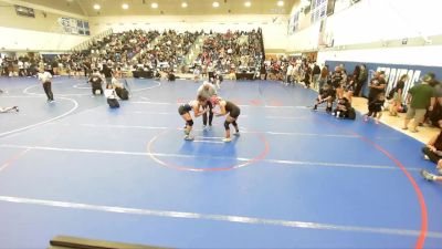 135 lbs Champ. Round 1 - Jadeyn Montgomery, Rancho Cucamonga High School W vs Jazzalynn Ramirez, Nomad Wrestling Club