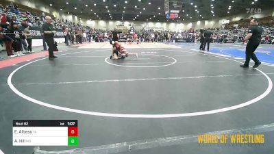 82 lbs Final - Elise Albeso, Team Aggression vs Ann Pia Hill, Mad Dawg Wrestling Club