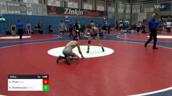 132 lbs Round Of 16 - Kaden Pryor, Atascadero vs Slava Shahbazyan, Chaminade College Prep Sch