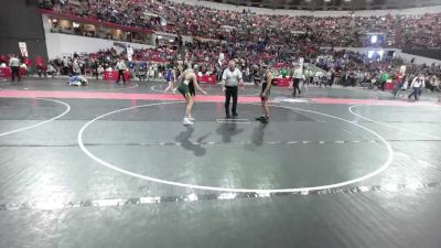 120 lbs Champ. Round 1 - Logan Gamroth, Melrose-Mindoro vs Mickey Alvarado, Clinton Cougars