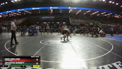 285 2A Cons. Round 2 - John Arellano, Lake Gibson vs Demontra Burnett, Riverside