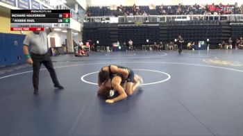 165 lbs Champ. Round 1 - Robbie Rael, Lemoore College vs Richard Halvorson, Sierra College