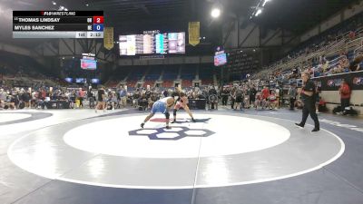 144 lbs Cons. Rd Of 64 - Thomas Lindsay, Ohio vs Myles Sanchez, Nebraska