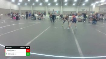 100 lbs Round 3 - Jake Hughes, Virginia Patriots vs Tyson Williams, Unattached