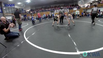 70 lbs Consi Of 8 #1 - Marley Jones, El Reno Wrestling Club vs Greyson Burney, Henryetta Knights Wrestling Club