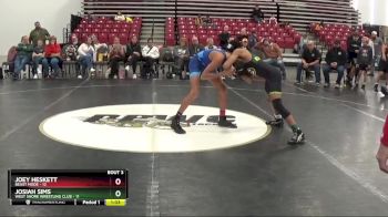 105 lbs Round 1 (8 Team) - Joey Heskett, Beast Mode vs JOSIAH SIMS, West Shore Wrestling Club