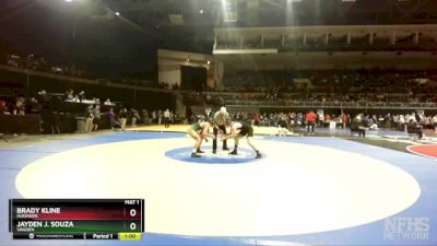 165 lbs Cons. Round 3 - Brady Kline, Hughson vs Jayden J. Souza, Vanden