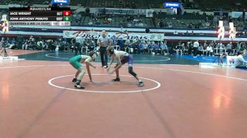 106 lbs Quarters & Wb (16 Team) - Jace Wright, Battlefield vs John Anthony Fenuto, West Deptford