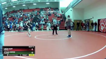 120 lbs Round 1 - Ethan Dimos, Jackson vs Jack Cuff, Mentor