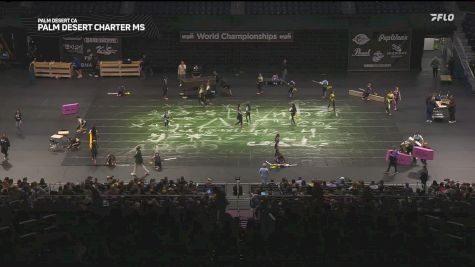 Palm Desert Charter MS "Palm Desert CA" at 2025 WGI Guard World Championships
