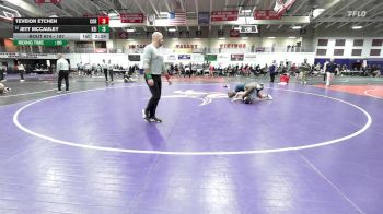 197 lbs Cons. Round 4 - Jett Mccauley, Keiser University vs Teveion Etchen, Cornerstone