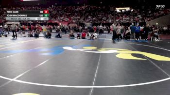 6A 157 lbs Cons. Round 3 - Finn Case, Coeur D Alene vs Josh Macdonald, Lake City