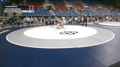 165 lbs Cons. Sub-rd Of 32 - Olin Neuville, Wisconsin vs Luke Stempkowski, New Jersey
