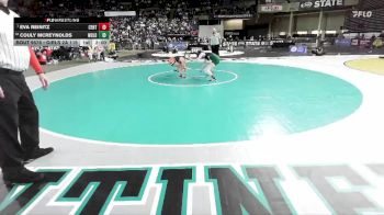 Girls 2A 115 lbs 1st Place Match - Eva Reinitz, Centralia (Girls) vs Couly McReynolds, Woodland (Girls)