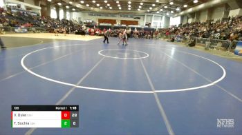 138 lbs Round 2 (3 Team) - Turner Sochia, Gouverneur Sr HS vs Vance Dyke, Saugerties Sr HS