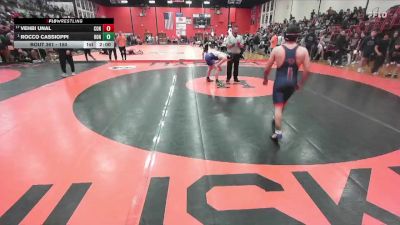 150 lbs Champ. Round 2 - Rocco Cassioppi, Rockton (HONONEGAH) vs Vehbi Unal, Hoffman Estates (CONANT)