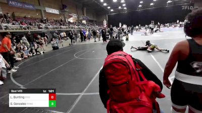 81 lbs Semifinal - Liam Bunting, Steel City Reloaded WC vs Sebastian Gonzalez, Pomona Elite