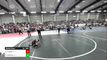 65 lbs Quarterfinal - Jace Trujillo, High Elevation Wrestling Club vs Ezekiel Ramirez, Juggernaut Wrestling Club