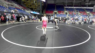 144 lbs Cons 64 #1 - Austin Gyorkos, MI vs Trace Johnson, OH