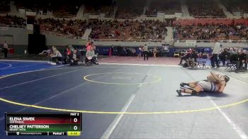 120 lbs Cons. Round 2 - Elena Siwek, Centennial vs Chelsey Patterson, Desert Vista