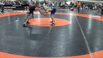174 lbs Cons. Semi - Zeke Waltz, McKendree vs Sullivan Ramos, UW Parkside
