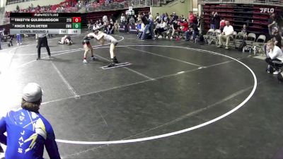 85 lbs Cons. Round 4 - Tristyn Gulbrandson, 2TG vs Knox Schlueter, Seward Wrestling Club