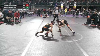 85 lbs Round Of 16 - Gianni Belluardo, North Bergen vs Preston Mellage, Yale Street
