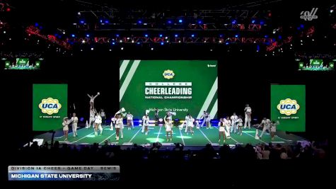 Michigan State University [2026 Division IA Cheer - Game Day Semis] 2026 UCA & UDA College Cheerleading and Dance Team National Championship