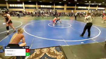 120 lbs Consi Of 8 #2 - Ty Annoura, Vici WC vs Chase Manski, Mad Dawg