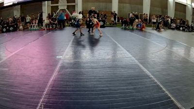 70-85 lbs 1st Place Match - Marvin Burton, Wyoming vs Zeke Pina, Arizona