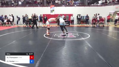 86 kg Consi Of 8 #2 - Brayden Thompson, Cowboy RTC vs Deanthony Parker, Oklahoma Regional Training Center