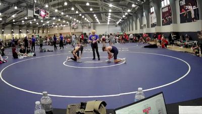 125 lbs Round 5 (6 Team) - Tyler Kolesar, Mat Mayhem vs Elijah Jackson, Spring Klein Wrestling Club