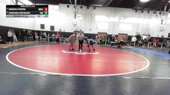 165 lbs Round Of 32 - Derius Portis, Manchester vs Jonaven Espinoza, Darien