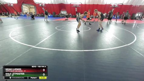 143-144 A Round 2 - Noah Ludwig, White Bear Lake Bears vs Kale Leymaster, Xavier