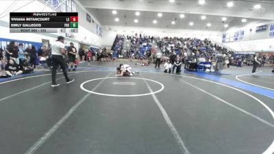 110 lbs Champ. Round 3 - Melissa Acosta, West Covina vs Evangeline Garnica, Cypress