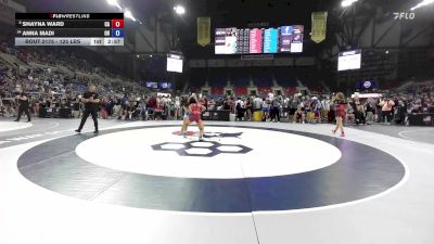 125 lbs Champ. Rd Of 32 - Shayna Ward, CA vs Anna Madi, OH