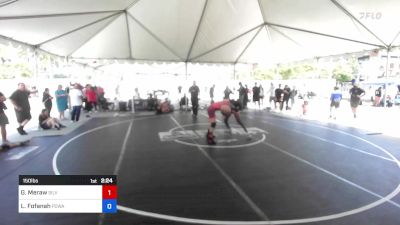 150 lbs Final - Gavin Meraw, Silverback WC vs Lewis Fofanah, Poway Elite