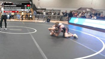 157 lbs Cons. Semi - Preston Klostermann, Upper Iowa vs Griffin Lundeen, Northern State
