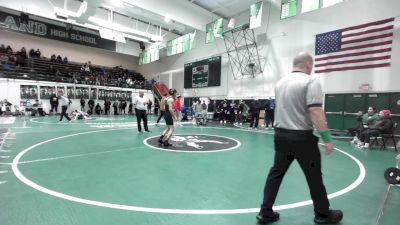 132 lbs Champ. Round 2 - Jayden Mercado, Glendora vs Jayce Evans, Schurr