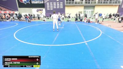 70-78 lbs Quarterfinal - Michael Dieter, Indiana vs Justin Gides, Michigan