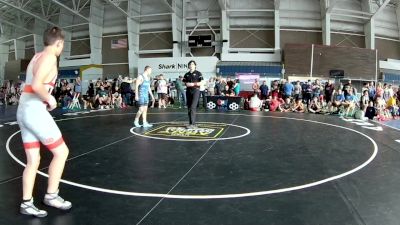 144 lbs Champ. Round 2 - Easton Titus, Utah vs Ian Travis, Arizona
