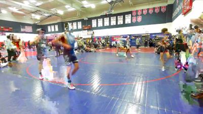 128 lbs Champ. Round 2 - Aiden Valencia, Maverick Matrats vs Briton Brown, Reign