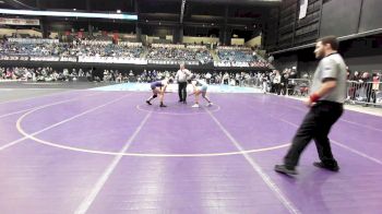 135 lbs Semifinal - Olive Jones, Tecumseh-Shawnee Heights HS vs Ella Perkins, Arkansas City HS