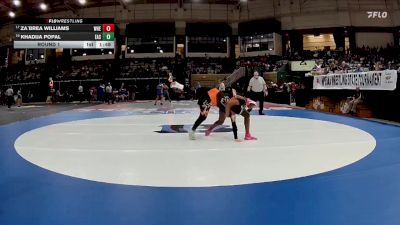 170 lbs Round 1 - Khadija Popal, Easton vs Za`Brea Williams, Wheaton