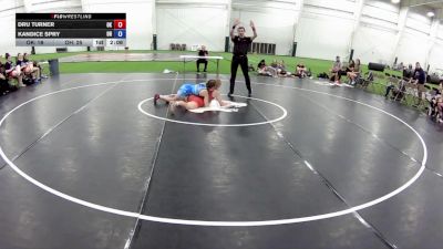 125 lbs Dru Turner, Oklahoma vs Kandice Spry, Ohio
