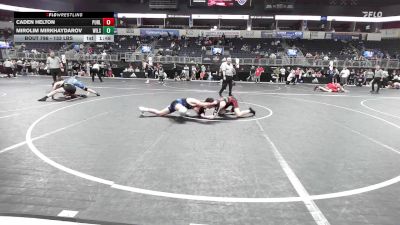 133 lbs 5th Place - Caden Helton, Purler vs Mirolim Mirkhaydarov, Wilson Central