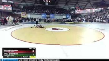 Champ. Round 2 - Tyla Engstrom, Ridgefield (Girls) vs Aliya Hammons, Stanwood (Girls)